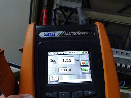 Protocolo SRT 900/15 telurímetro Macrotest y puestas a tierra
